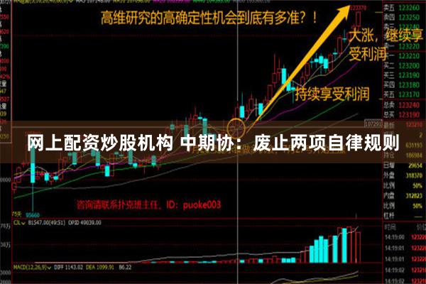 网上配资炒股机构 中期协：废止两项自律规则