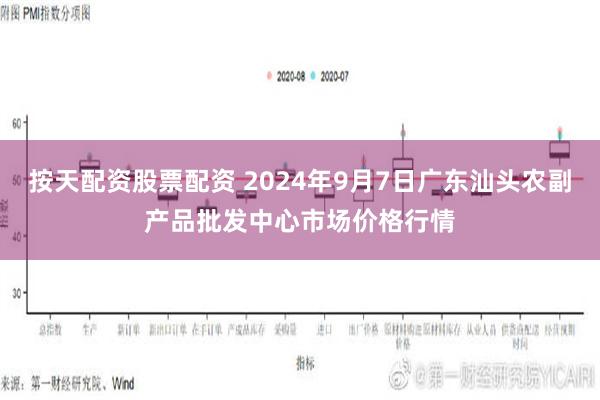 按天配资股票配资 2024年9月7日广东汕头农副产品批发中心市场价格行情