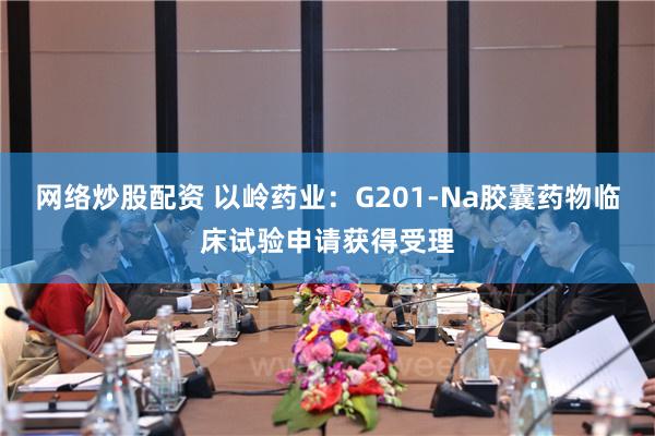 网络炒股配资 以岭药业：G201-Na胶囊药物临床试验申请获得受理