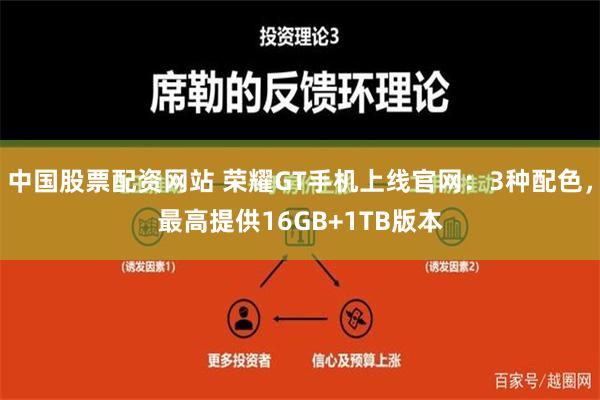 中国股票配资网站 荣耀GT手机上线官网：3种配色，最高提供16GB+1TB版本